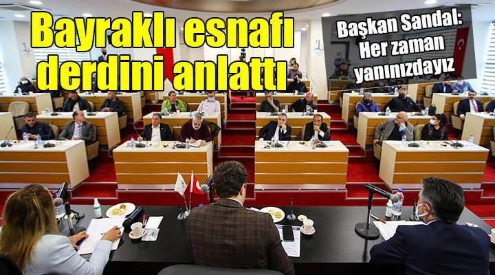 Bayraklı esnafı derdini anlattı...