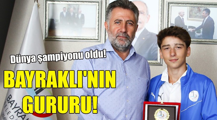 Bayraklı nın gururu!