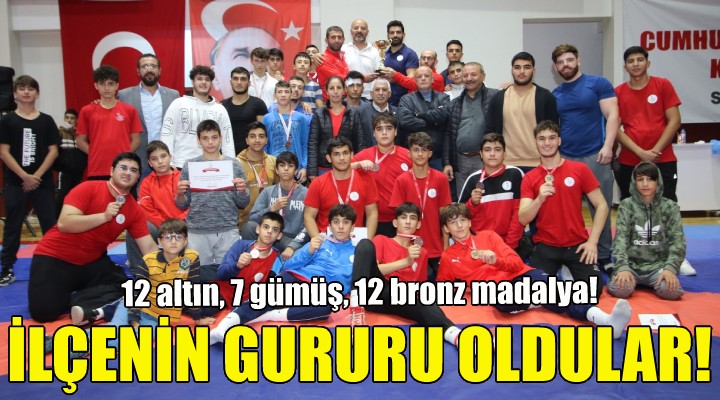 Bayraklı nın gururu oldular!