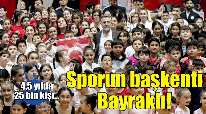 Bayraklı nın spor kursları 4,5 yılda 25 bin kişiyi ağırladı!