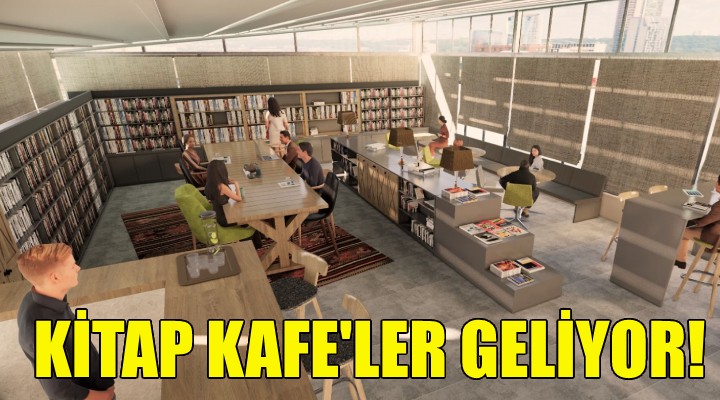 Bayraklı ya Kitap Kafe ler geliyor!