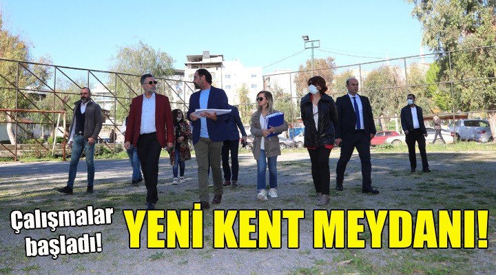 Bayraklı ya yeni kent meydanı!