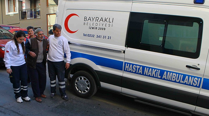 Bayraklı’da 2 bin hastaya ambulans hizmeti