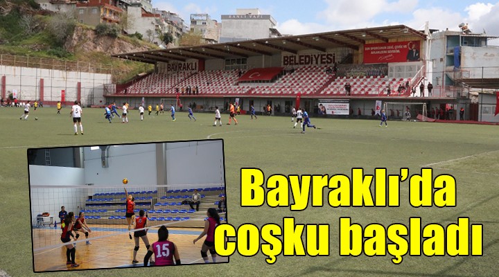 Bayraklı’da 23 Nisan coşkusu sporla başladı!