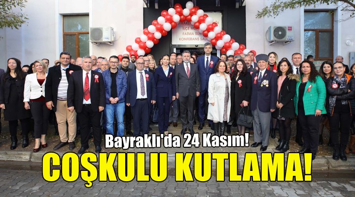 Bayraklı’da öğretmenlere coşkulu kutlama!