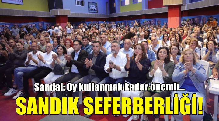 Bayraklı’da sandık seferberliği!