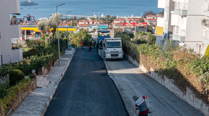 Bayraklıdede Mahallesi nde asfalt seferberliği!