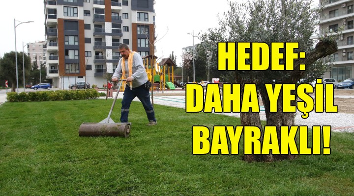 Bayraklı’nın yeşil oranı artıyor!