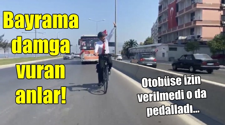 Bayrama damga vuran anlar!