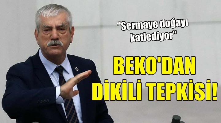 Beko dan Dikili tepkisi!