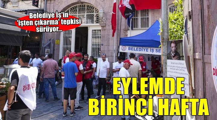 İzmir de işçi eylemi 7. gününde