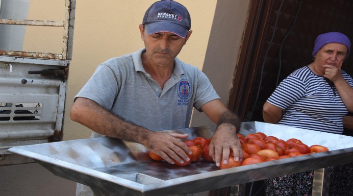 Selçuk Belediyesi nden salça hizmeti!