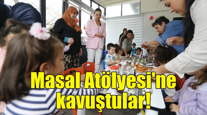 Belevili çocuklar Masal Atölyesi ne kavuştu!