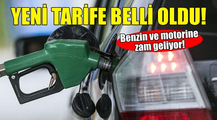 Benzin ve motorine zam geliyor!