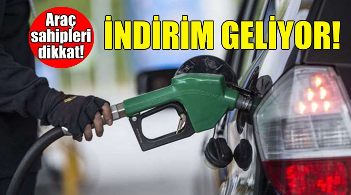 Benzine bu kez indirim geliyor!