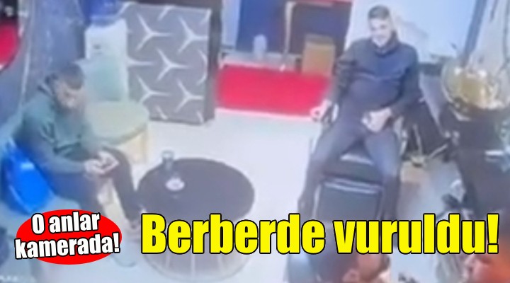 Berberde sıra beklerken vuruldu!