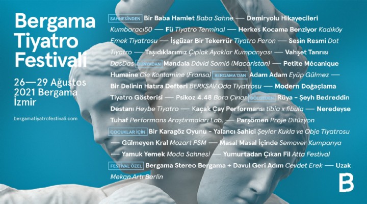 Bergama Tiyatro Festivali yarın başlıyor!