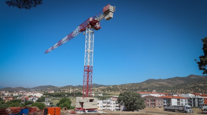 Bergama da TOKİ konutları inşaatı başladı