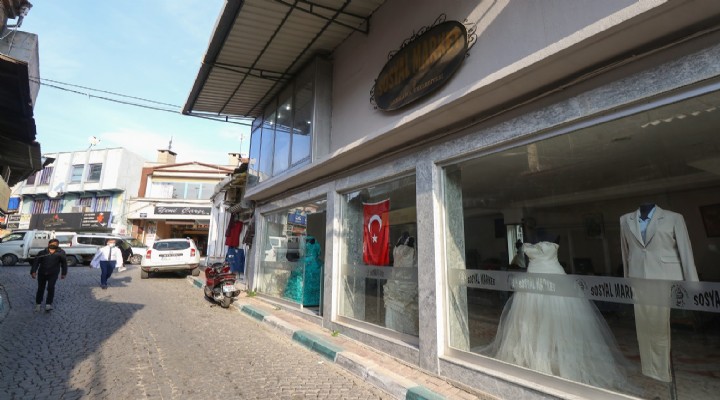 Bergama’da yardımların adresi Sosyal Market