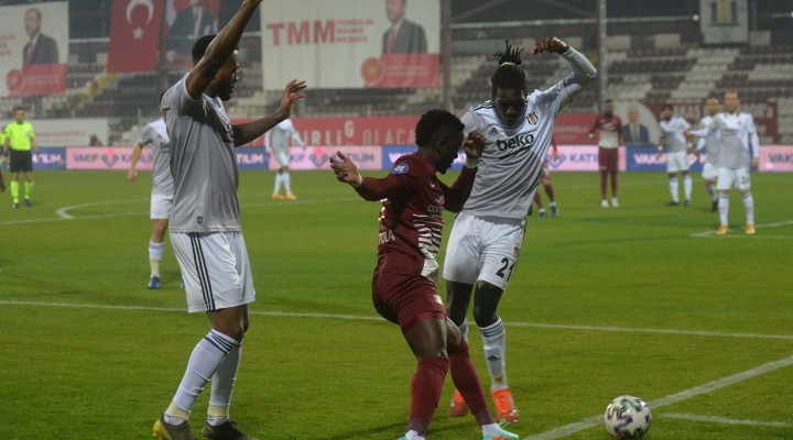 Beşiktaş ın serisi Hatay da bozuldu