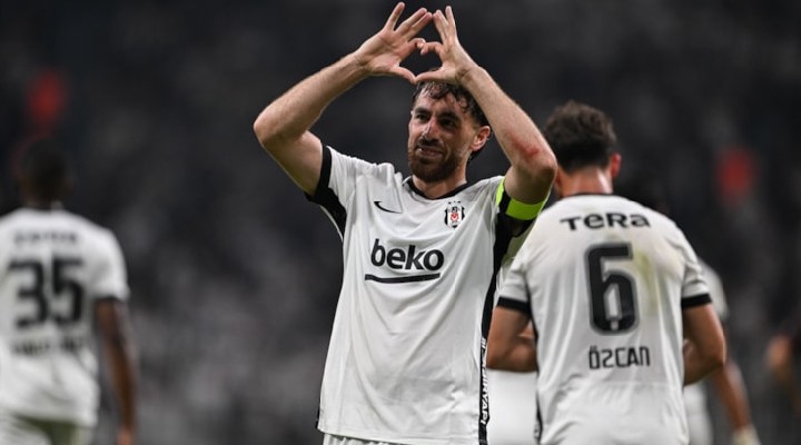 Beşiktaş tek golle avantajı kaptı