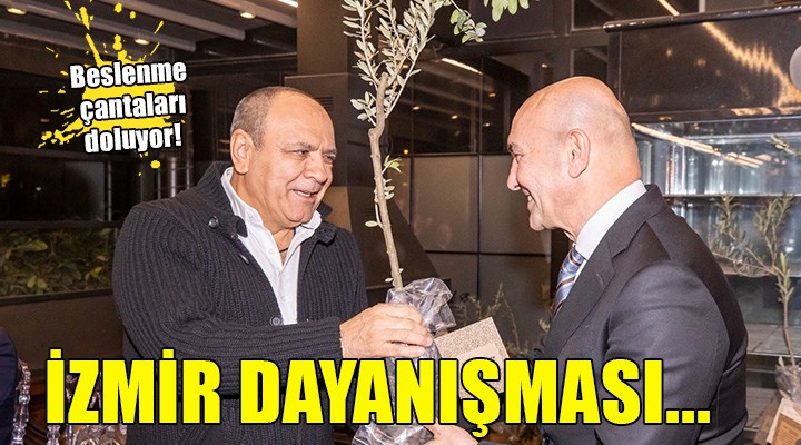 Beslenme çantaları İzmir dayanışmasıyla doluyor