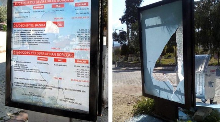 Billboardları bakın kim kırmış!