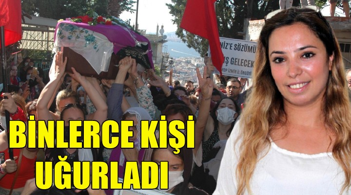 Binlerce kişi uğurladı!