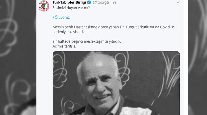 Bir doktor daha koronaya yenik düştü.. Bir haftada 5. kayıp