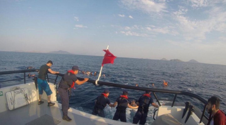 Bodrum da kaçakları taşıyan tekne battı: 11 ölü