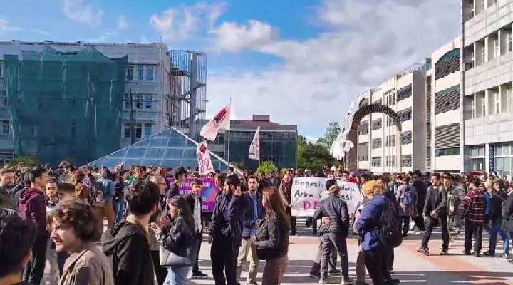 Boğaziçi Üniversitesi nde  Nureddin Yıldız  protestosu: 15 kişi hakkında tutuklama talebi