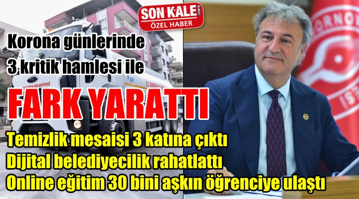 Korona sürecinde 3 kritik hamleyle fark yarattılar!