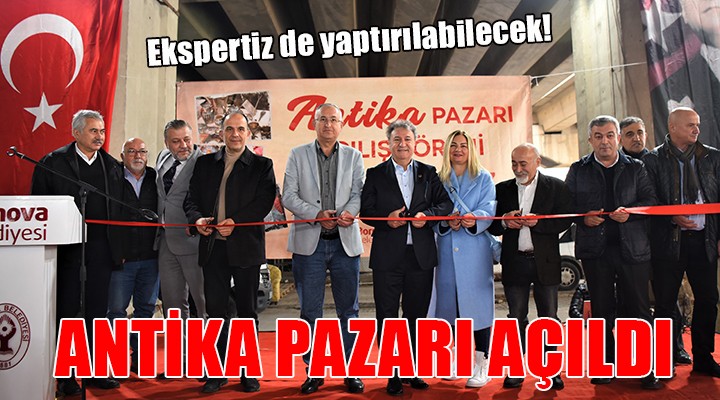 Bornova Antika Pazarı açıldı