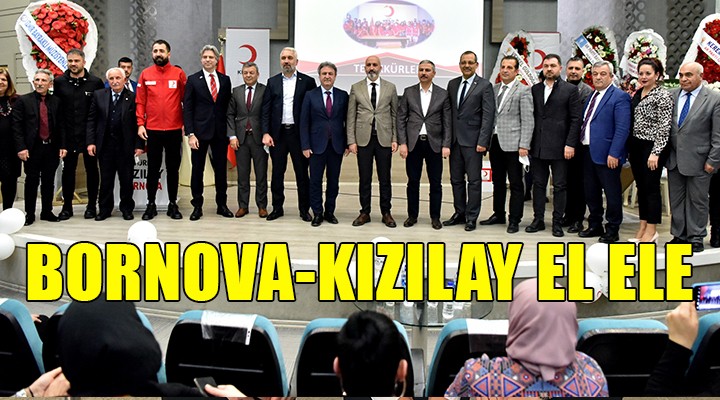 Bornova Belediyesi ve Türk Kızılay el ele