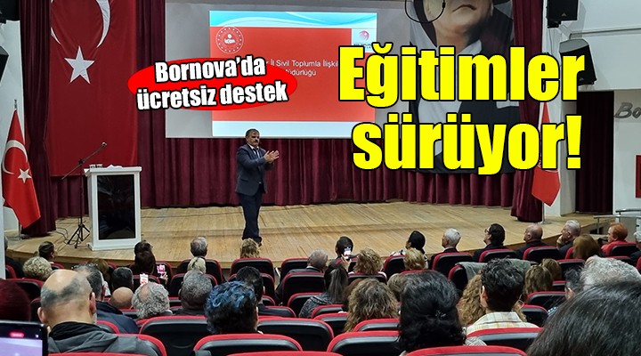 Bornova Belediyesi’nden etkin dernek yönetimi eğitimi