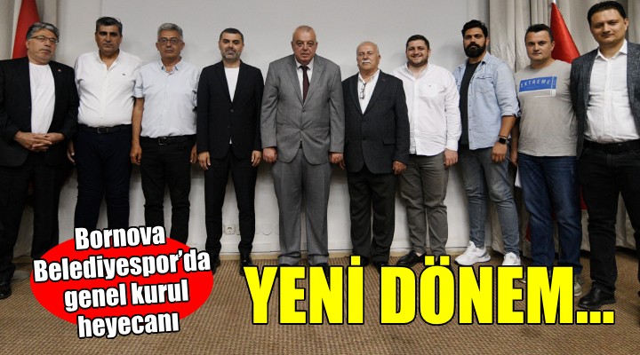 Bornova Belediyespor’da genel kurul heyecanı