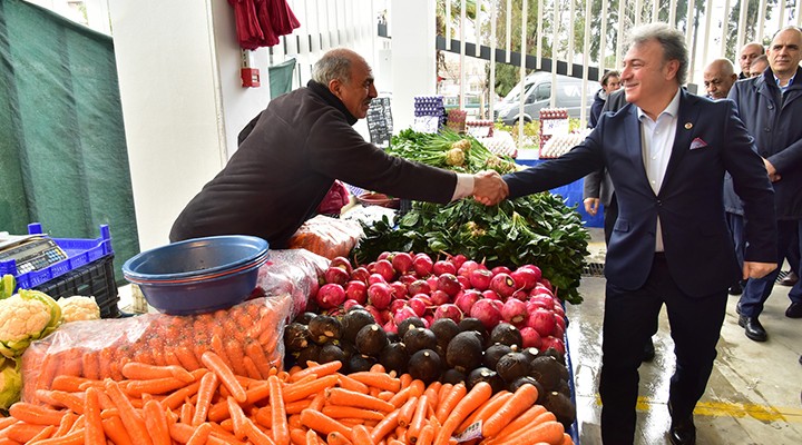 Bornova İnönü Mahallesi Pazaryeri hizmete girdi