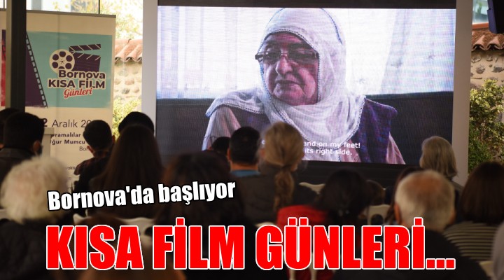 Bornova Kısa Film Günleri başlıyor...