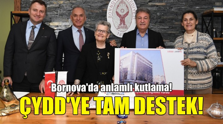 Bornova da ÇYDD ye tam destek!