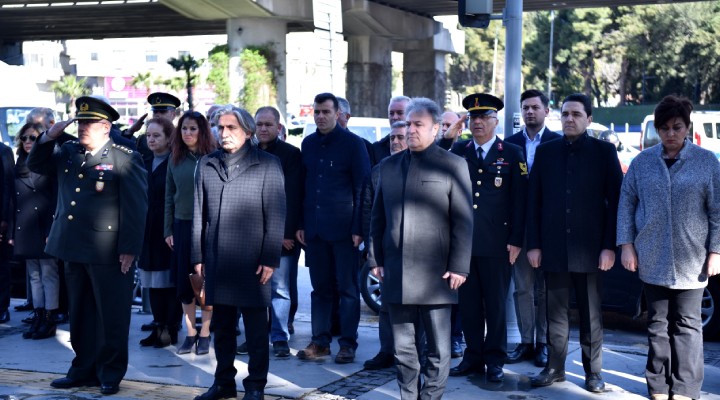 Bornova da Çanakkale şehitleri için tören