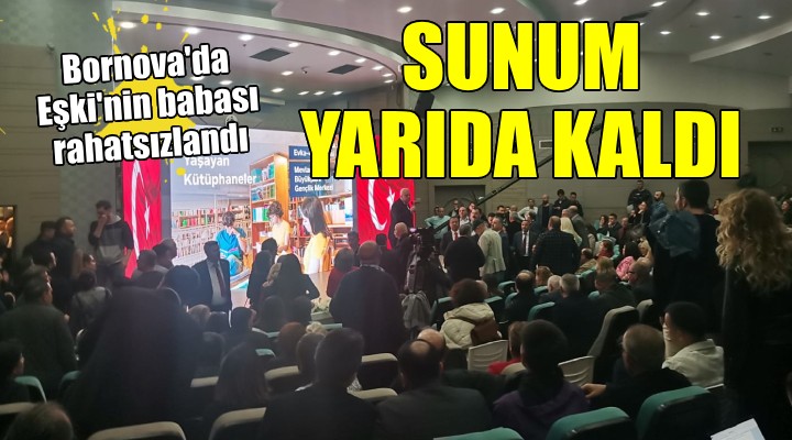 Bornova da Eşki nin babası rahatsızlandı, sunum yarıda kaldı!