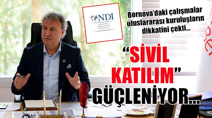 Bornova da  Sivil katılım  güçleniyor