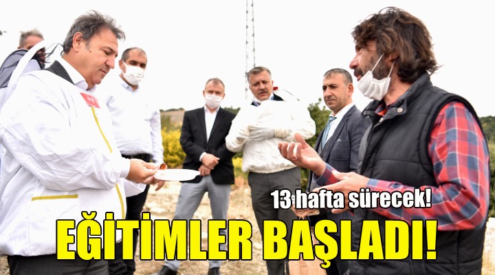 Bornova da arıcılık eğitimleri başladı!