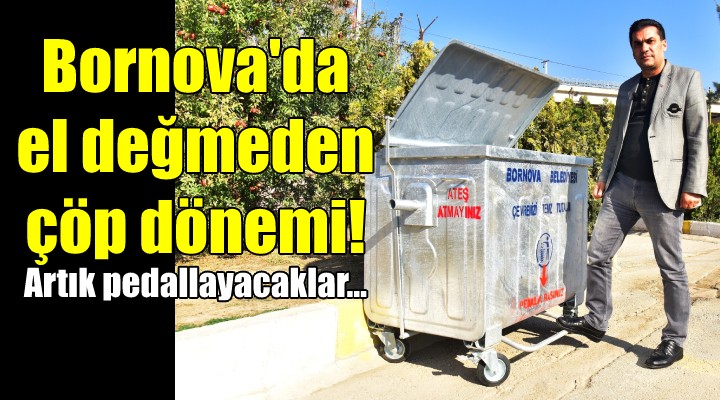 Bornova da el değmeden çöp dönemi!