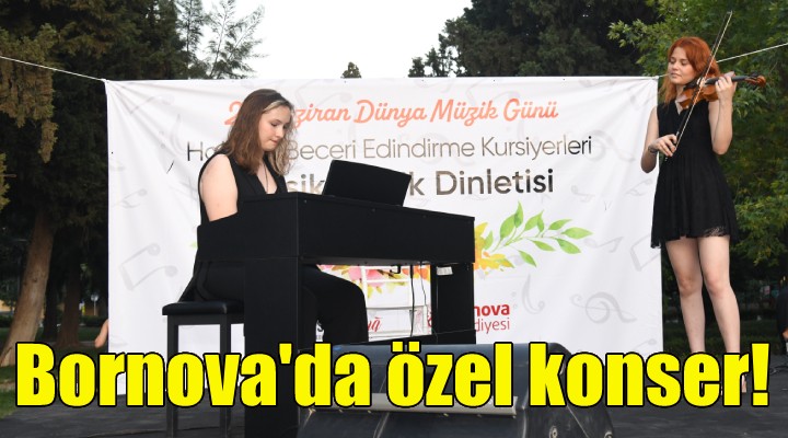 Bornova da genç yeteneklerden özel konser!