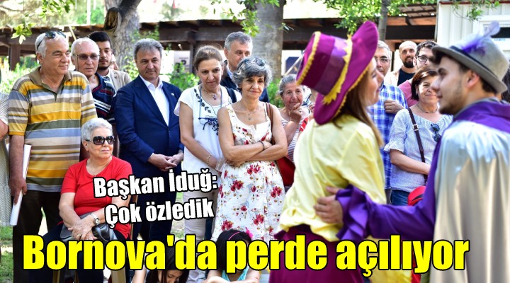 Bornova da perde açılıyor...