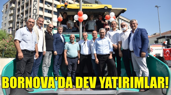 Bornova da projelere dev bütçe!