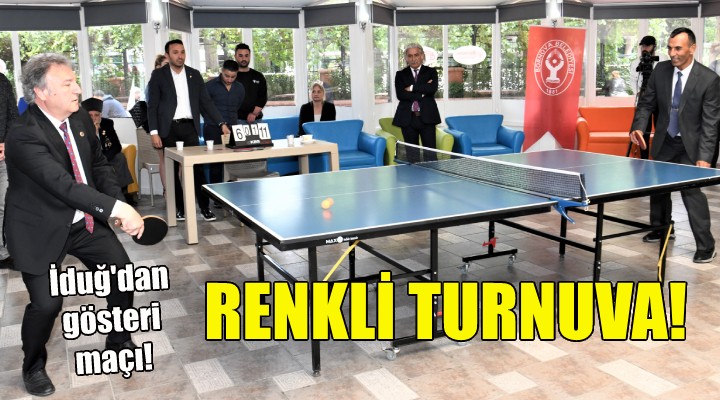 Bornova da renkli turnuva!