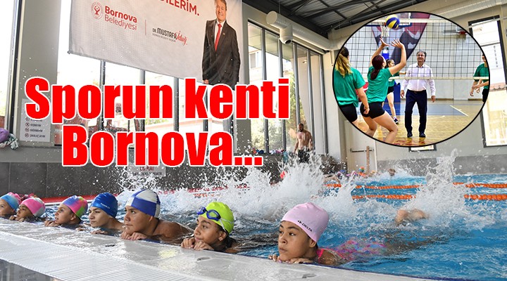 Bornova da spor kurslarından 19 bin kişi yararlandı