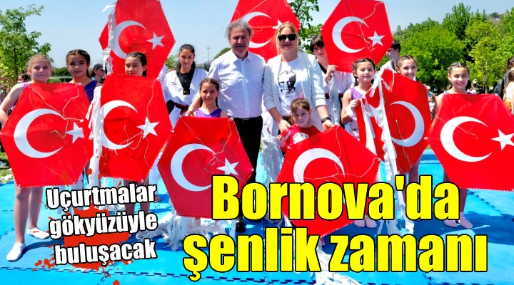 Bornova da uçurtmalar gökyüzüyle buluşacak